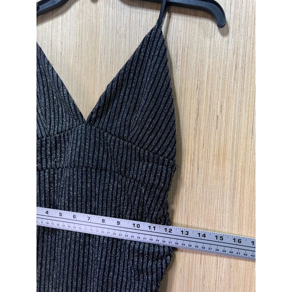 FOREVER 21 - Women's Stretch Dress with Straps - Black - Small - Picture 5 of 13